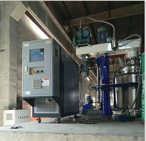 武汉反应釜导热油加热器，油加热器系统，反应釜油循环控温系统